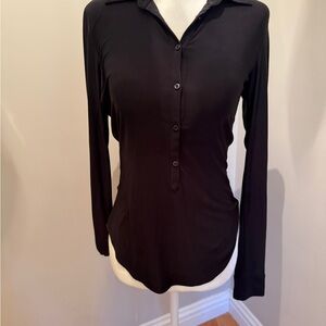 Express Women's Black Button Down Shirt